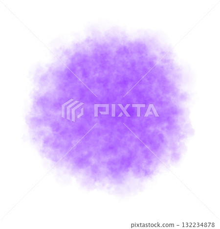 Round violet smoke cloud on transparent background with soft edges and realistic texture for design and compositing Round violet smoke cloud on transparent background with soft edges and realistic texture for design and compositing 132234878