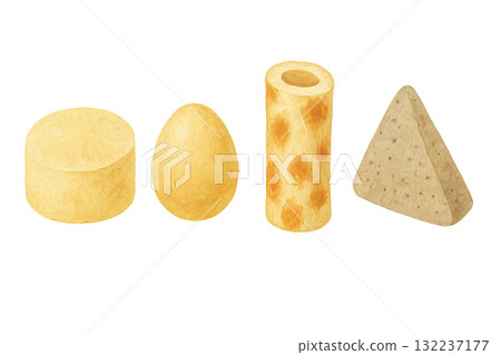 冬季水彩關東煮插畫組（4件） 132237177