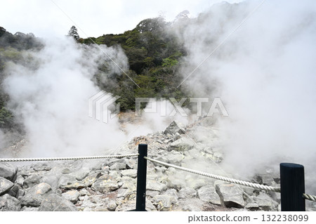 The Kurinodake Hachiman Great Hell spreads out before your eyes 132238099