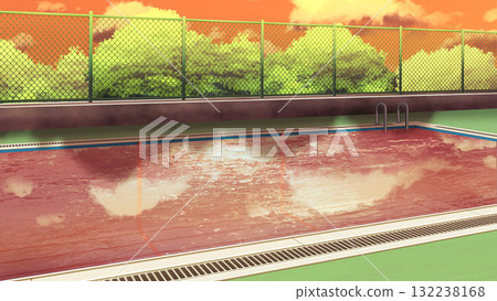 傍晚的池畔 132238168