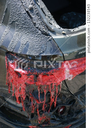 A car has been in on fire A car has been in on fire 132238543