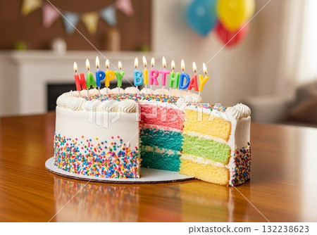 生日快樂 f 生日卡 132238623