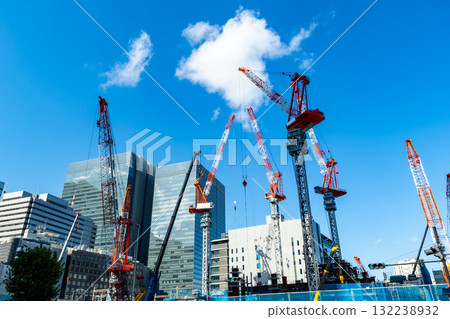 Tokyo Redevelopment: Large-scale construction work underway in the Otemachi area 2025.10 b-1 132238932