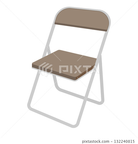 從角度看折疊椅的簡單圖示 從角度看折疊椅的簡單圖示 132240815