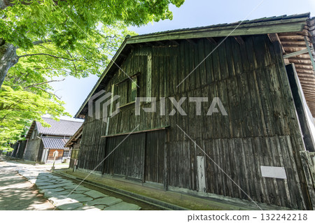 Sakata City, Yamagata Prefecture: Beautiful springtime greenery at Sankyo Souko Sakata City, Yamagata Prefecture: Beautiful springtime greenery at Sankyo Souko 132242218