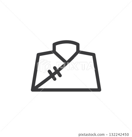 Chinese dress icon Chinese dress icon 132242450