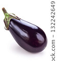 Eggplant material white background 132242649
