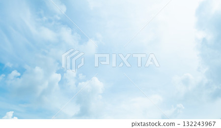 Sky Cloud Blue Background Paronama Web Cloudy summer Winter Season Day, Light Beauty Horizon Spring Brigth Gradient Calm Abstract Backdrop Air Nature View Wallpaper Landscape Cyan color Environment. Sky Cloud Blue Background Paronama Web Cloudy summer Winter Season Day, Light Beauty Horizon Spring Brigth Gradient Calm Abstract Backdrop Air Nature View Wallpaper Landscape Cyan color Environment. 132243967