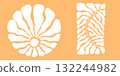 Groovy retro sun pattern, abstract sunshine burst in warm yellow tones. Psychedelic 70s background design with wavy lines, circular shapes, and funky art vibe. 132244982