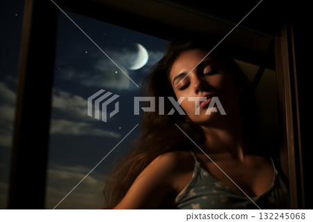 Dreamy Nighttime Contemplation Dreamy Nighttime Contemplation 132245068