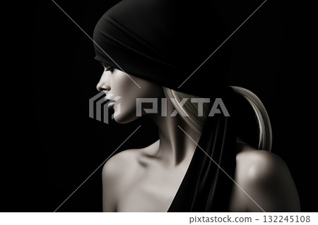 Mysterious Woman in Black Mysterious Woman in Black 132245108