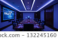 A stately and stylish executive conference room 132245160