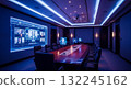 A stately and stylish executive conference room 132245162