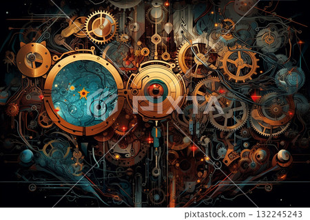 Intricate Steampunk Universe Intricate Steampunk Universe 132245243