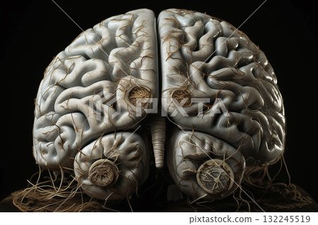 Detailed Model of Human Brain Detailed Model of Human Brain 132245519