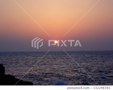 八丈島的日落 八丈島的日落 132246391