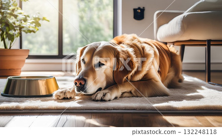 Sitting dog Sitting dog 132248118