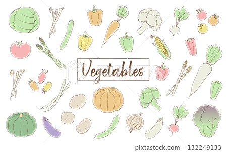 例證套菜 132249133