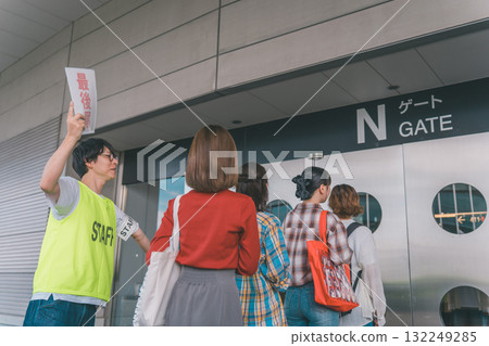 procession, staff, idol 132249285