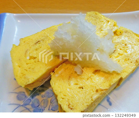 居酒屋的蛋捲照片，口感細緻、優雅，滋滋作響！ 132249349