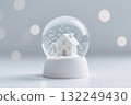 雪球，小房子，模糊，AI 132249430