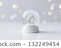 雪球，小房子，模糊，AI 132249454