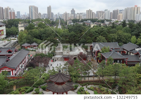 絲路的起點：中國西安大慈恩寺大雁塔 132249755