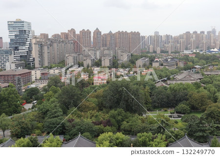 絲路的起點:中國西安大慈恩寺大雁塔 絲路的起點:中國西安大慈恩寺大雁塔 132249770