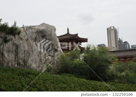 絲路的起點：中國西安青龍寺景區 132250106