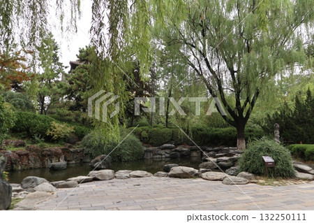 絲路的起點：中國西安青龍寺景區 132250111