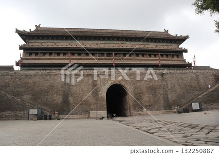 The starting point of the Silk Road: Andingmen, the western gate of Xi'an, China The starting point of the Silk Road: Andingmen, the western gate of Xi'an, China 132250887