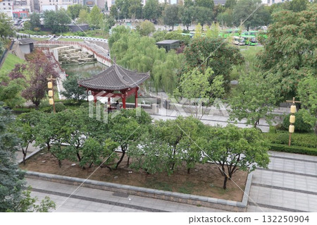 The starting point of the Silk Road: Andingmen, the western gate of Xi'an, China The starting point of the Silk Road: Andingmen, the western gate of Xi'an, China 132250904