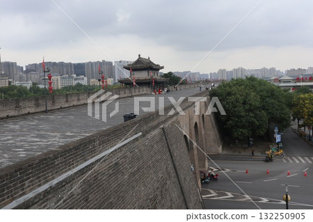 絲路的起點：中國西安的西大門安定門 132250905