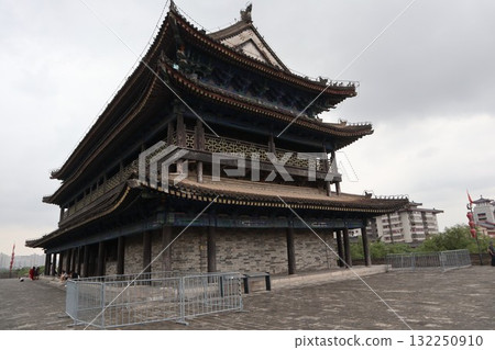 絲路的起點:中國西安的西大門安定門 絲路的起點:中國西安的西大門安定門 132250910