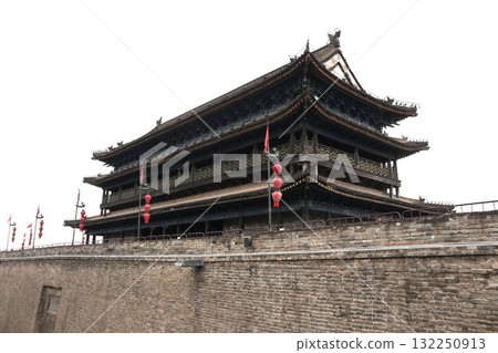 絲路的起點:中國西安的西大門安定門 絲路的起點:中國西安的西大門安定門 132250913