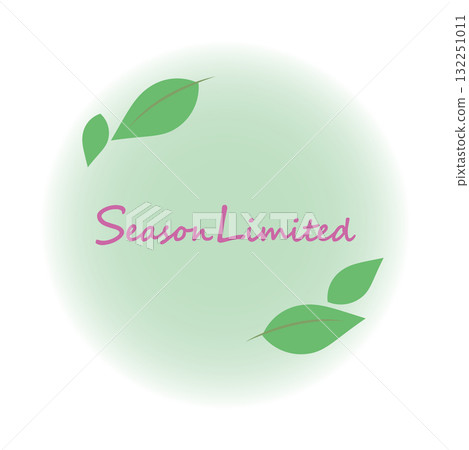 Spring/Summer Seasonal Limited Edition Round Frame Material - Green 132251011