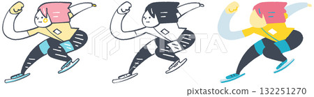 速度滑冰：輝煌之路－努力成就明星的瞬間 132251270