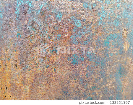 Abstract background of rusted metal surface. 132251597