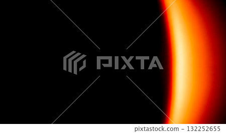 Red light leak overlay on black background, abstract vintage lens flare effect for photo editing, warm orange film burn for creative design Red light leak overlay on black background, abstract vintage lens flare effect for photo editing, warm orange film burn for creative design 132252655