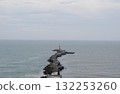 Seascape with breakwater 132253260