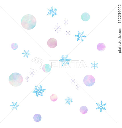 Crystal of snow	 132254022