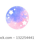 彩色漸層閃光圓圈插畫04 132254441