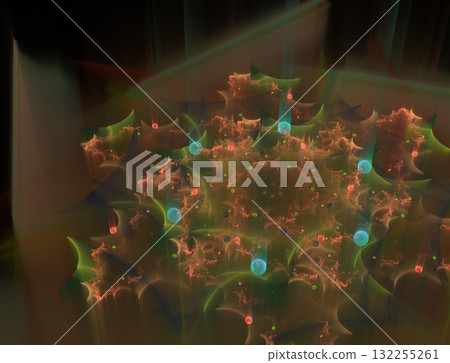 Imaginatory fractal abstract background Image 132255261