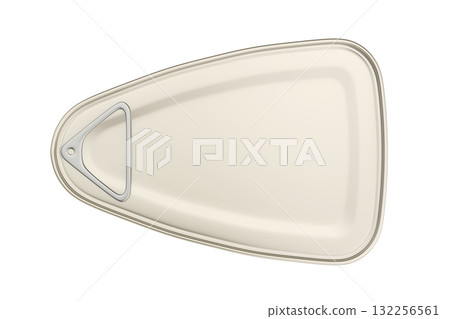 Tin can with ham, fish, or other food Tin can with ham, fish, or other food 132256561