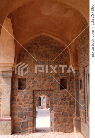 Isa Khan tomb, Humayun's tomb complex, Delhi, India 132257866