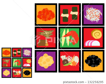 新年食品盒插圖(活動 30) 新年食品盒插圖(活動 30) 132258295