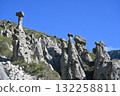 Stone mushrooms natural rock formations in the Altai Reserve 132258811