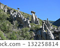 Landscape with a unique natural phenomenon of Stone Mushrooms. Altai, Russia 132258814