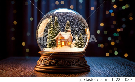 Cute snow globe (AI-generated image) Cute snow globe (AI-generated image) 132261080