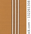 Ocher striped fabric 132261308